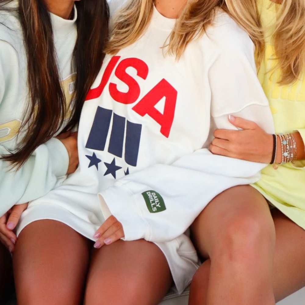 Daily Drills USA Crewneck